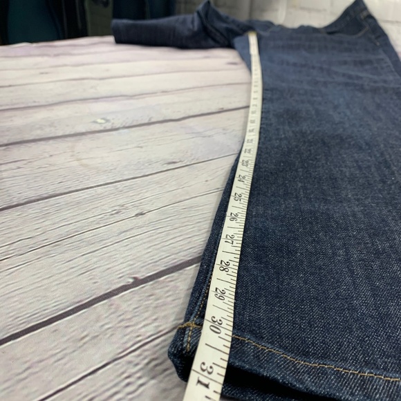 Calvin Klein Flare Fit Dark Wash Jeans Size 12 - Picture 5 of 8